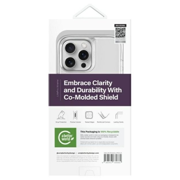 Uniq LifePro Xtreme Case for iPhone 16 Pro Max - Clear 4