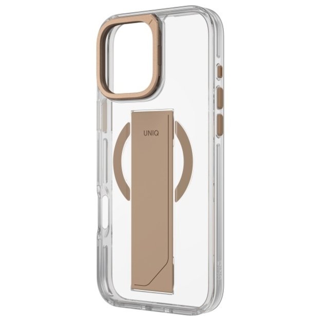 Uniq Heldro Max Magclick Charging Case for iPhone 16 Pro Max - Gold 2
