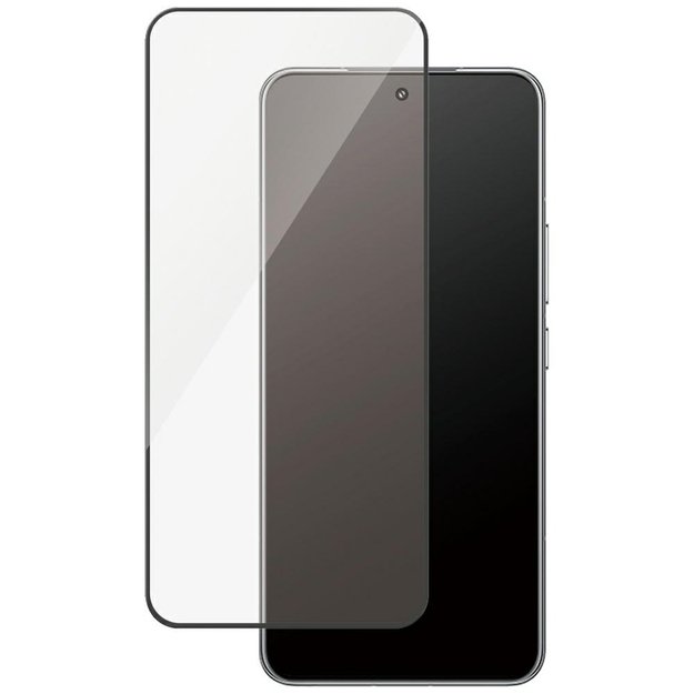 PanzerGlass Ultra-Wide Fit Tempered Glass w. Black Frame for Oppo Reno13 1