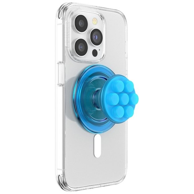 Popsockets Translucent FG-Popper MagSafe Phone Holder and Stand - Blue 4