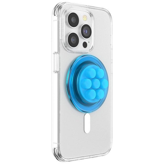 Popsockets Translucent FG-Popper MagSafe Phone Holder and Stand - Blue 3