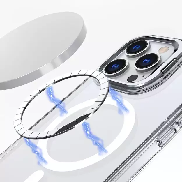 Tech-Protect MagStand MagSafe Case for iPhone 16 Pro - Clear 7