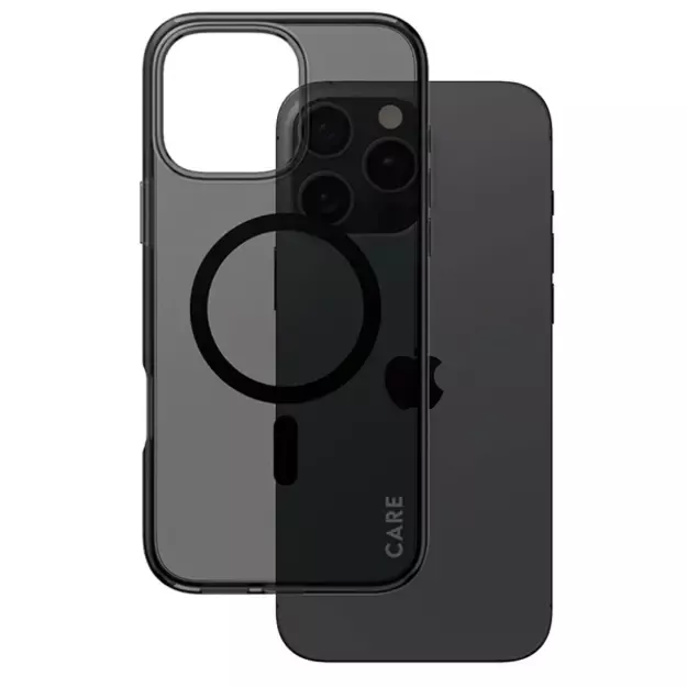 CARE by PanzerGlass Flagship Case iPhone 16 Pro Max 6.9&quot  smoke/smokey MagSafe 1352 4