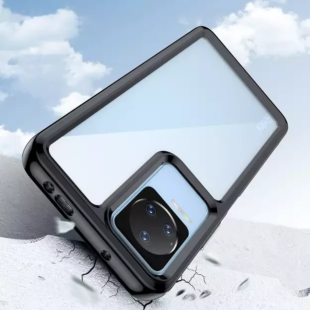 Outer Space Case for Xiaomi Poco F4 5G cover with a flexible frame black 7