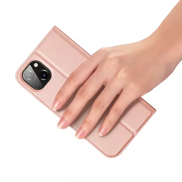 Dux Ducis Skin Pro Holster Flip Cover for iPhone 14 Plus pink 20