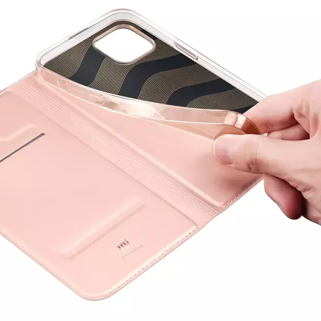 Dux Ducis Skin Pro Holster Flip Cover for iPhone 14 Plus pink 21