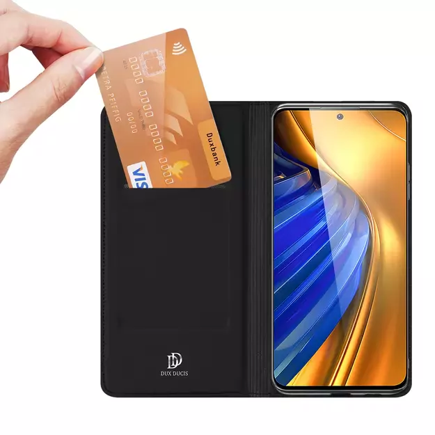 Dux Ducis Skin Pro Holster Cover Flip Cover for Xiaomi Poco F4 5G black 21