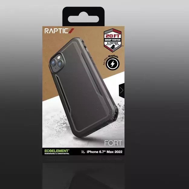 Raptic X-Doria Fort Case iPhone 14 Plus with MagSafe armored cover black 4