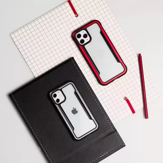 Raptic X-Doria Shield Case iPhone 14 opal cover 13