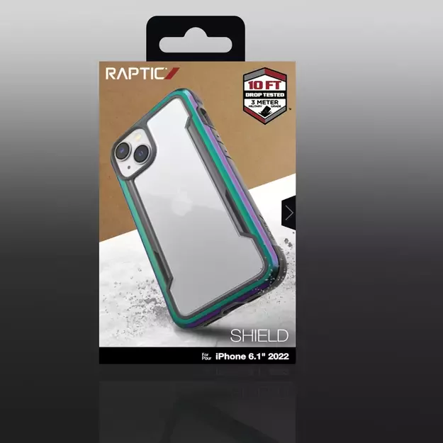 Raptic X-Doria Shield Case iPhone 14 opal cover 8