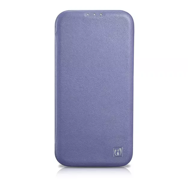 iCarer CE Premium Leather Folio Case iPhone 14 Pro Max Magnetic Flip Leather Folio Case MagSafe Light Purple (WMI14220716-LP) 9