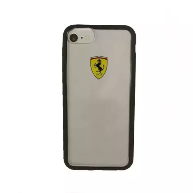Ferrari Hardcase FEHCRFP7BK iPhone 7/8 /SE 2020 / SE 2022 transparent/black