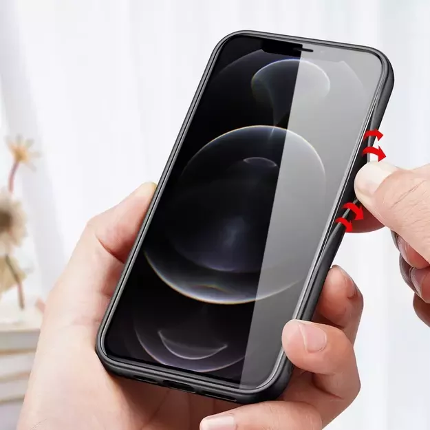 Dux Ducis Fino case covered with nylon material for iPhone 13 Pro Max gray 7
