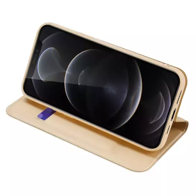 Dux Ducis Skin Pro Bookcase type case for iPhone 13 Pro Max golden 3