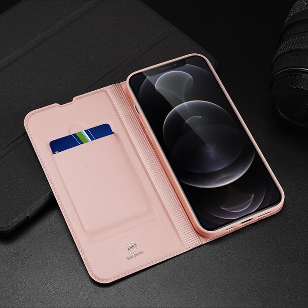 Dux Ducis Skin Pro Bookcase type case for iPhone 13 Pro Max golden 47