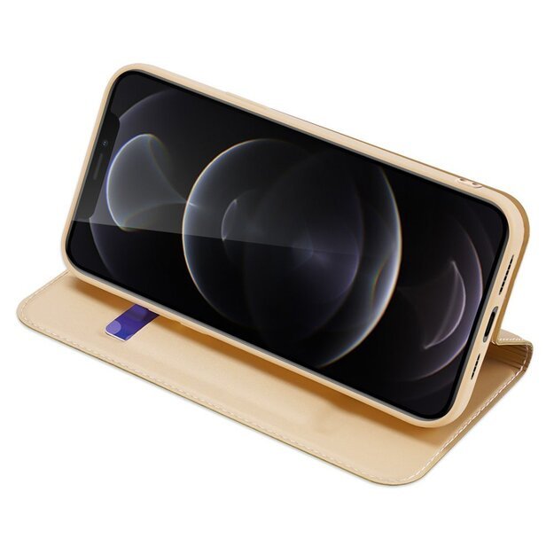 Dux Ducis Skin Pro Bookcase type case for iPhone 13 Pro Max golden 27