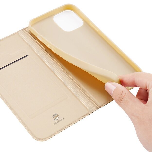 Dux Ducis Skin Pro Bookcase type case for iPhone 13 Pro Max golden 31