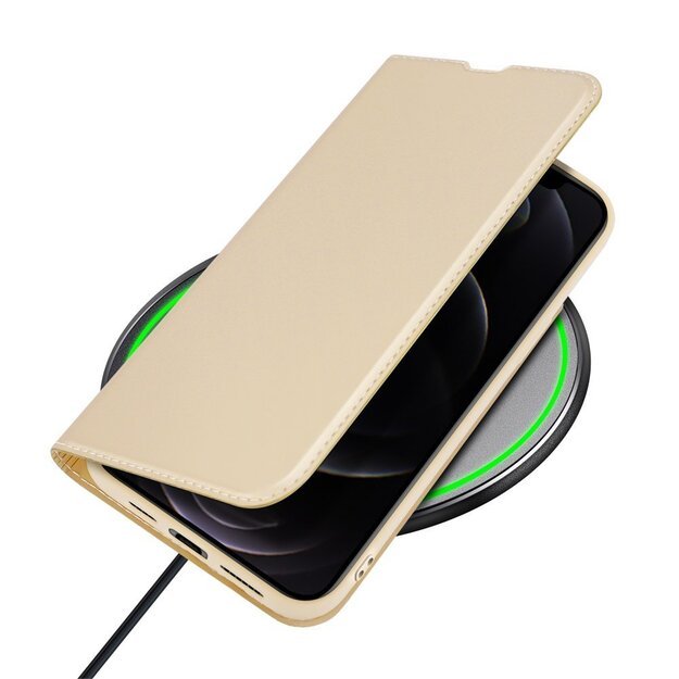 Dux Ducis Skin Pro Bookcase type case for iPhone 13 Pro Max golden 29