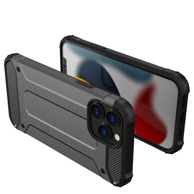 Hybrid Armor Case Tough Rugged Cover for iPhone 13 Pro golden 8