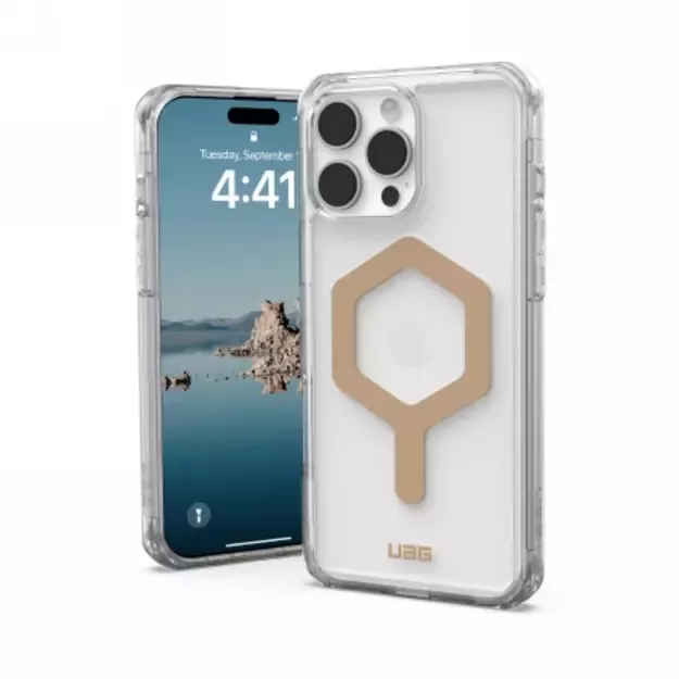 UAG Plyo Magsafe iPhone 16 Pro Max Case - Gold 2