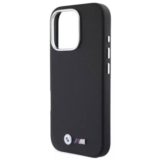 BMW M Edition Kevlar Wrapped Metal iPhone 16 Pro Max Case - Black 5