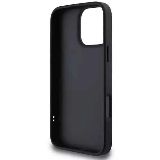 DKNY Quilted Stack Logo iPhone 16 Pro Case - Black 6