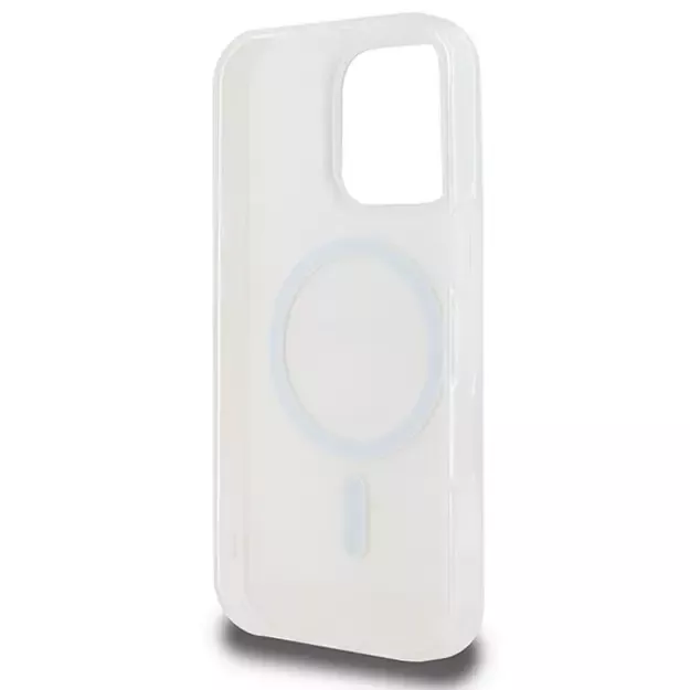 DKNY Repeat Texture Pattern &amp  Stripe MagSafe iPhone 16 Pro Case - Pink 6
