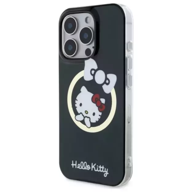 Hello Kitty IML Fun Bow Magsafe iPhone 16 Pro Case - Black 1