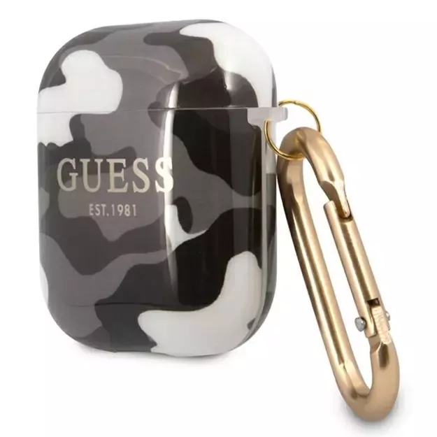 Guess GUA2UCAMG AirPods cover black/black Camo Collection 1