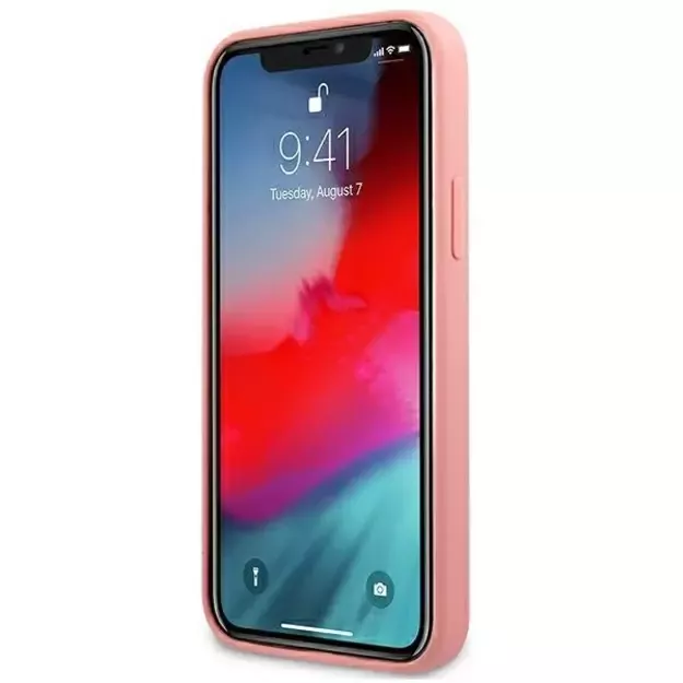 Guess GUHCP12LLSPEWPI iPhone 12 Pro Max 6.7&quot  pink/pink hard case Peony Collection 4