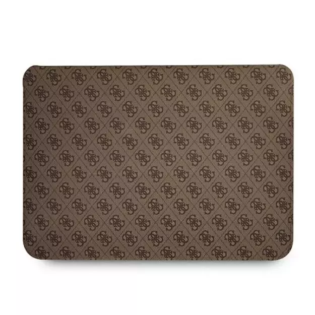 Guess 4G Big Logo case for a 13&quot  laptop - brown 2