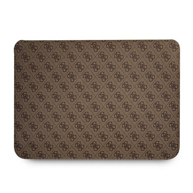 Guess 4G Big Logo case for a 13&quot  laptop - brown 6