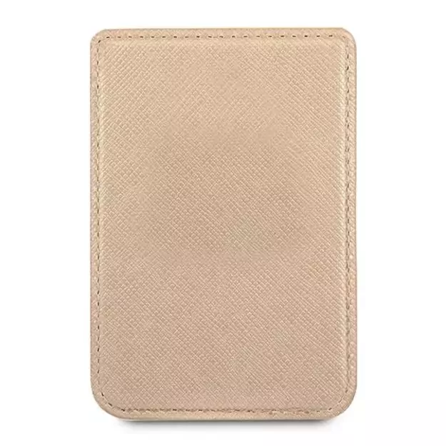 Guess Wallet Card Slot GUWMSSASLGO MagSafe Saffiano gold/gold 4