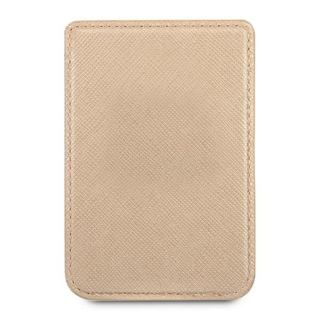 Guess Wallet Card Slot GUWMSSASLGO MagSafe Saffiano gold/gold 2