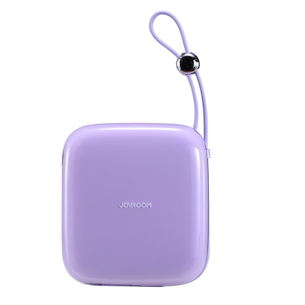 Joyroom powerbank 10000mAh Jelly Series 22.5W with built-in Lightning cable purple (JR-L003) 2