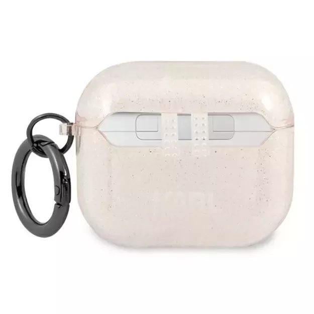 Karl Lagerfeld KLA3UCHGD AirPods 3 cover złoty/gold Glitter Choupette 1