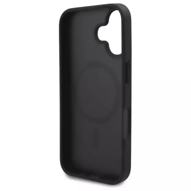 Karl Lagerfeld Hot Stamp Magsafe iPhone 16 Plus Case - Black 6