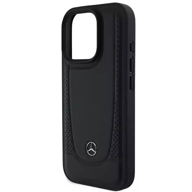 Mercedes Leather Urban iPhone 16 Pro Case - Black 5