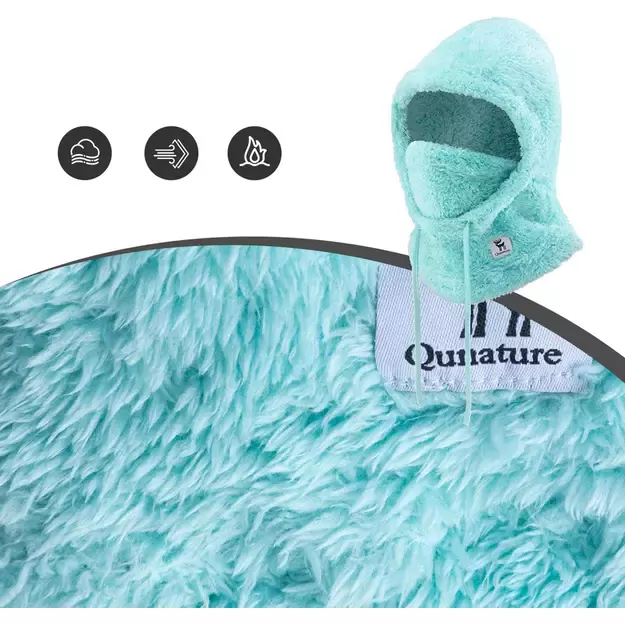 Qunature Arctic Velvet Ski Balaclava Size L - Mint 9