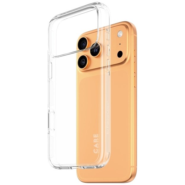 CARE by PanzerGlass Flagship Urban Explorer Case w. Clear Frame for iPhone 17 Pro Max - Transparent 1
