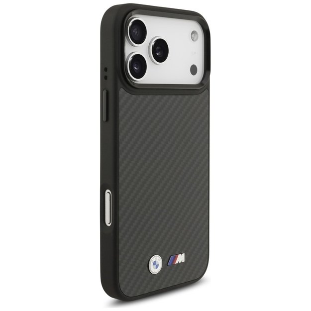 BMW M Kevlar Matt MagSafe Case for iPhone 17 Pro Max - Black 3