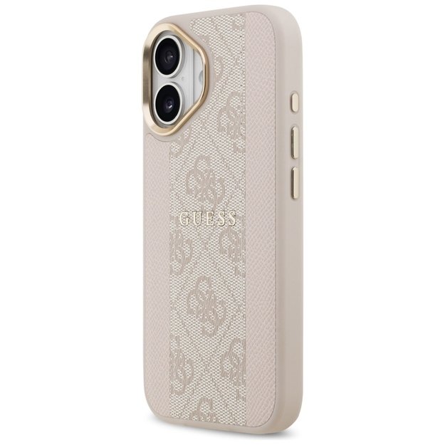 Guess 4G Stripe MagSafe Case for iPhone 17 - Pink 1