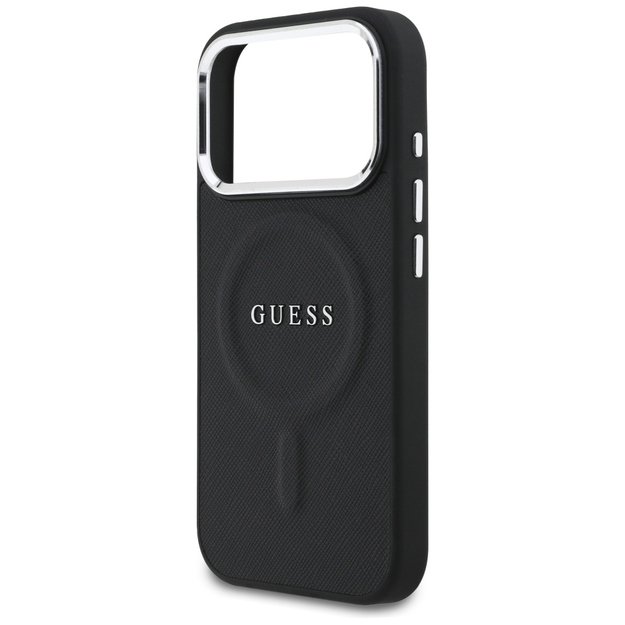 Guess Classic Logo MagSafe Case for iPhone 17 Pro - Black 5