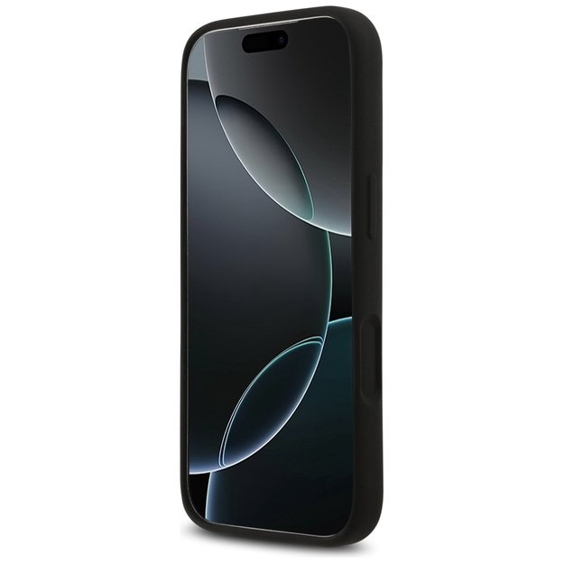 Guess Silicone Big 4G Script Case for iPhone 17 Pro - Black 4