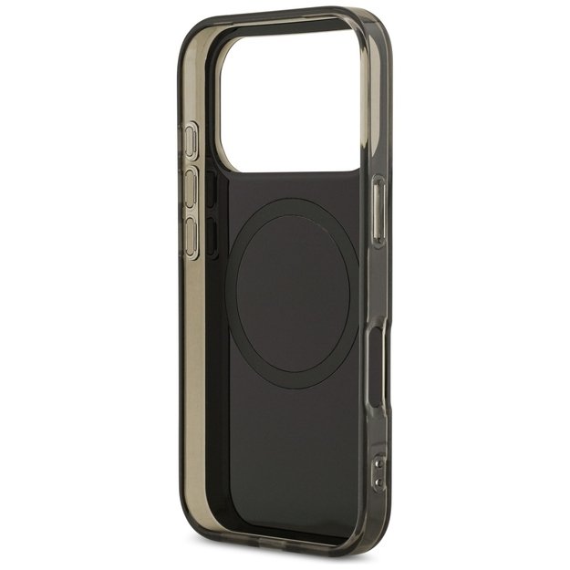 US Polo DH and Bottom Stripe Logo MagSafe Case for iPhone 17 Pro - Black 6