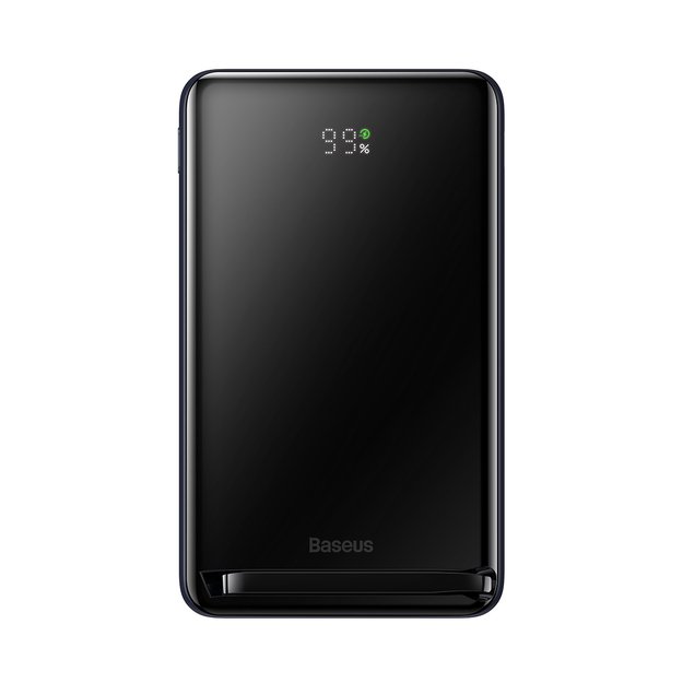 Baseus Magnetic Bracket Powerbank 10000mAh 20W with MagSafe - Dark Blue + USB-C Cable 60W 0.5m 2