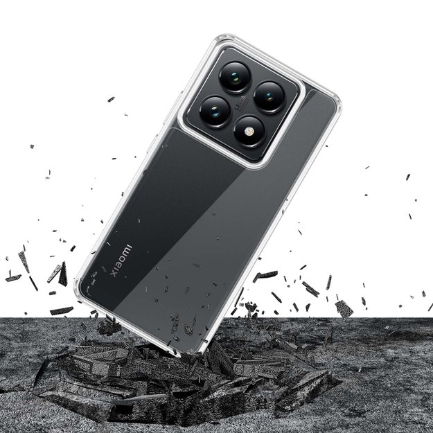 3mk Armor Case for Xiaomi 14T Pro - Transparent 5