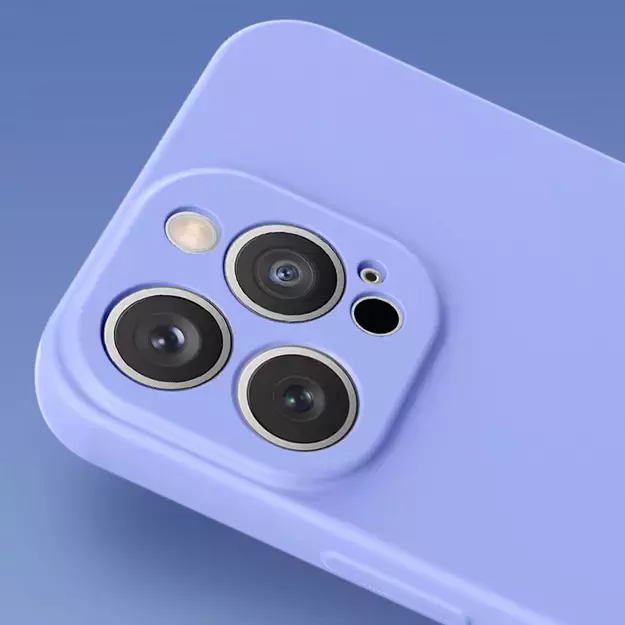 Silicone case iPhone 14 Plus silicone case purple 5
