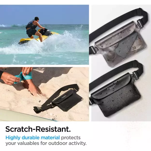 Spigen Aqua Shield A620 Waterproof Hip Bag IPX8 - Black 12