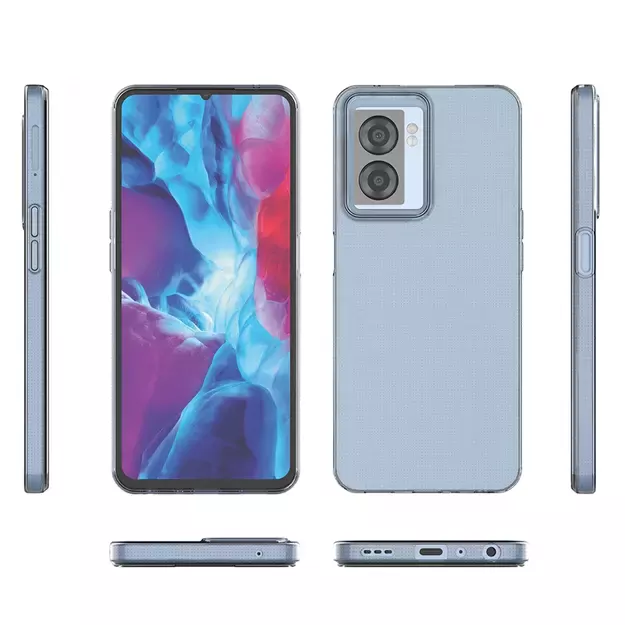 Ultra Clear 0.5mm Case for Oppo A57 5G / A57 / A77 5G / A77 / K10 5G, Realme V23 5G / Narzo 50 5G / Q5i 5G Thin Cover Transparent 9